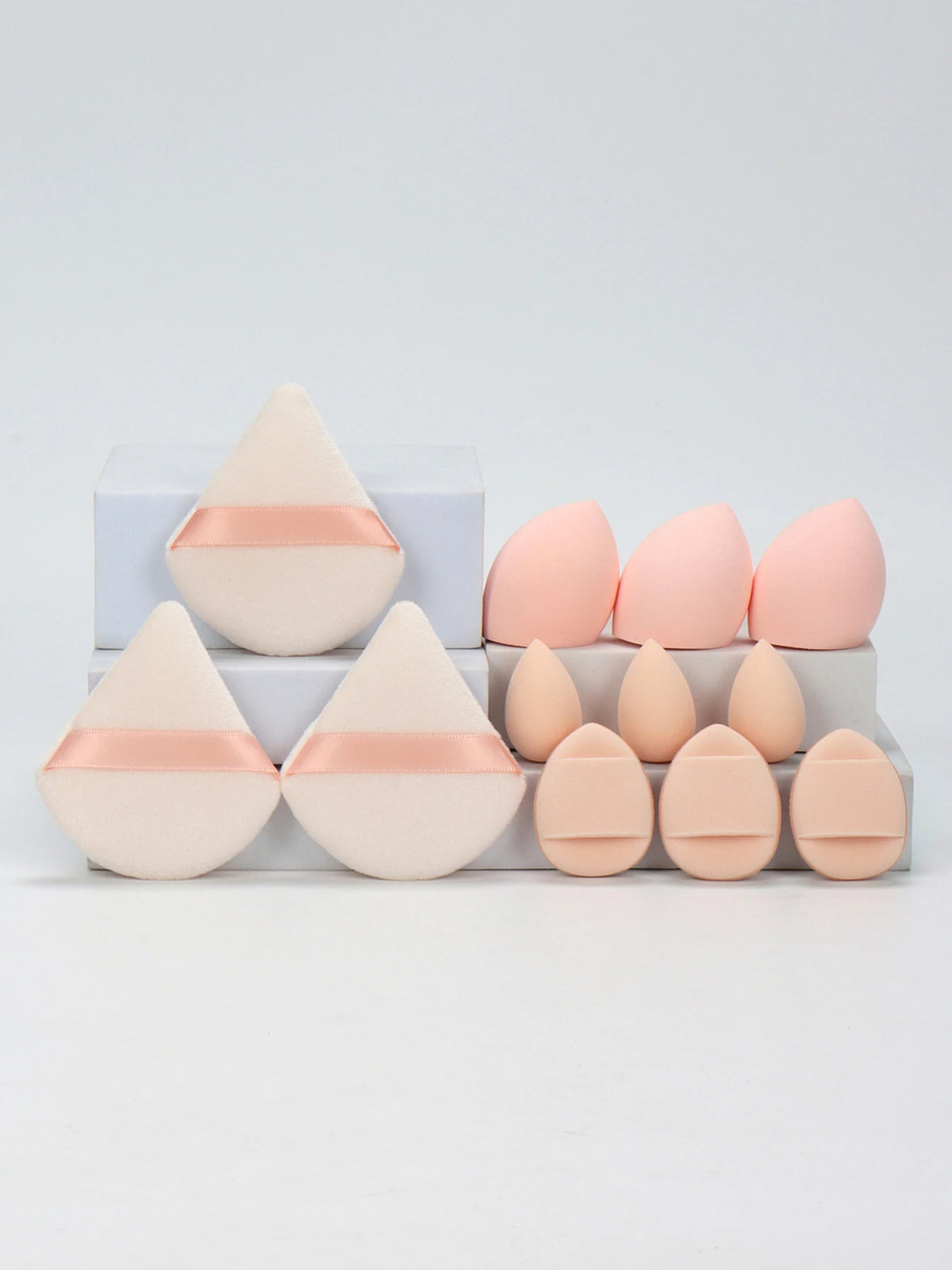 Set de 12 éponges à maquillage