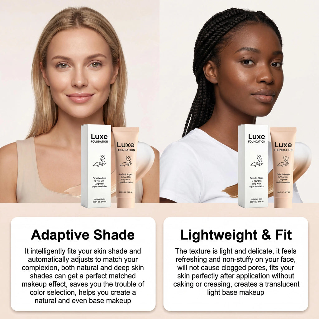 Fond de teint adaptable à la luminosité (protection UV SPF50)