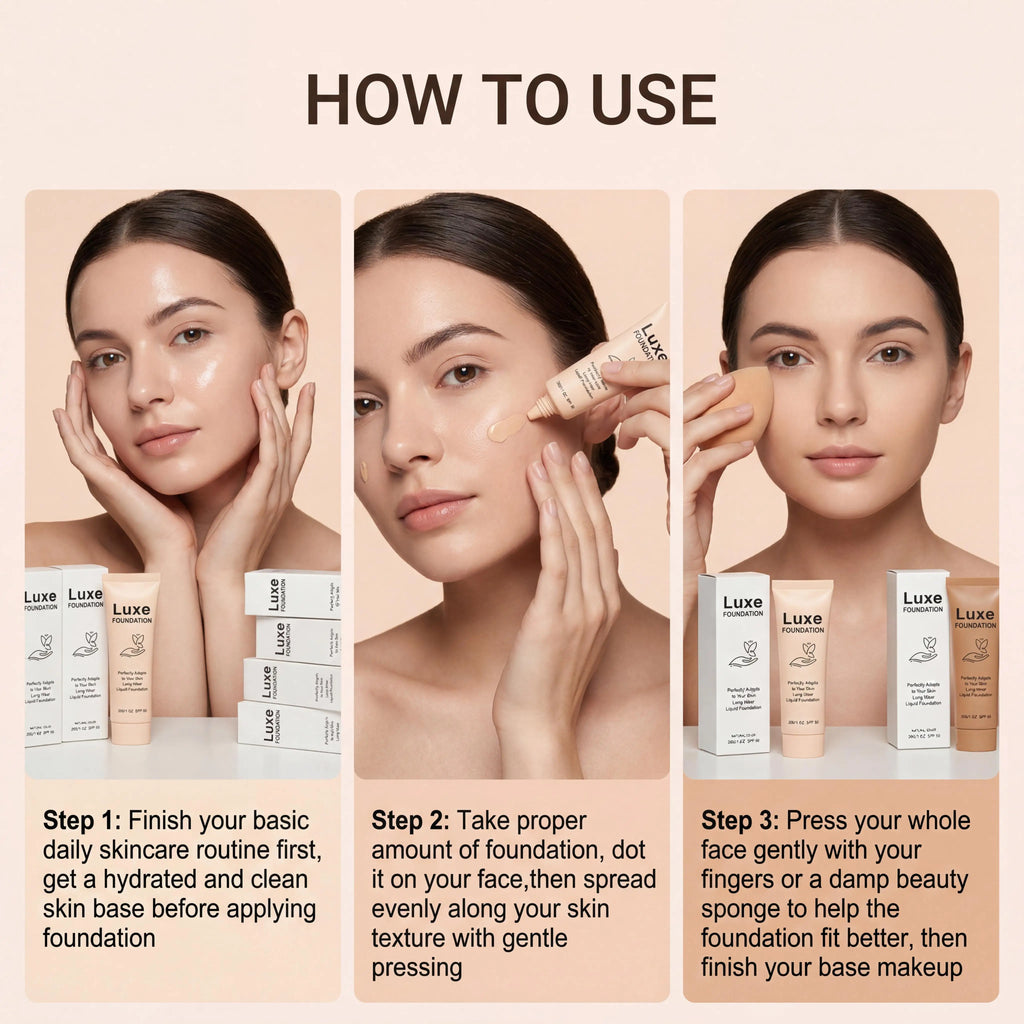 Fond de teint adaptable à la luminosité (protection UV SPF50)