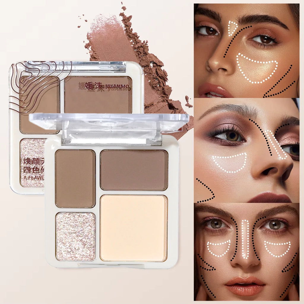 Palette 4 teintes longue tenue