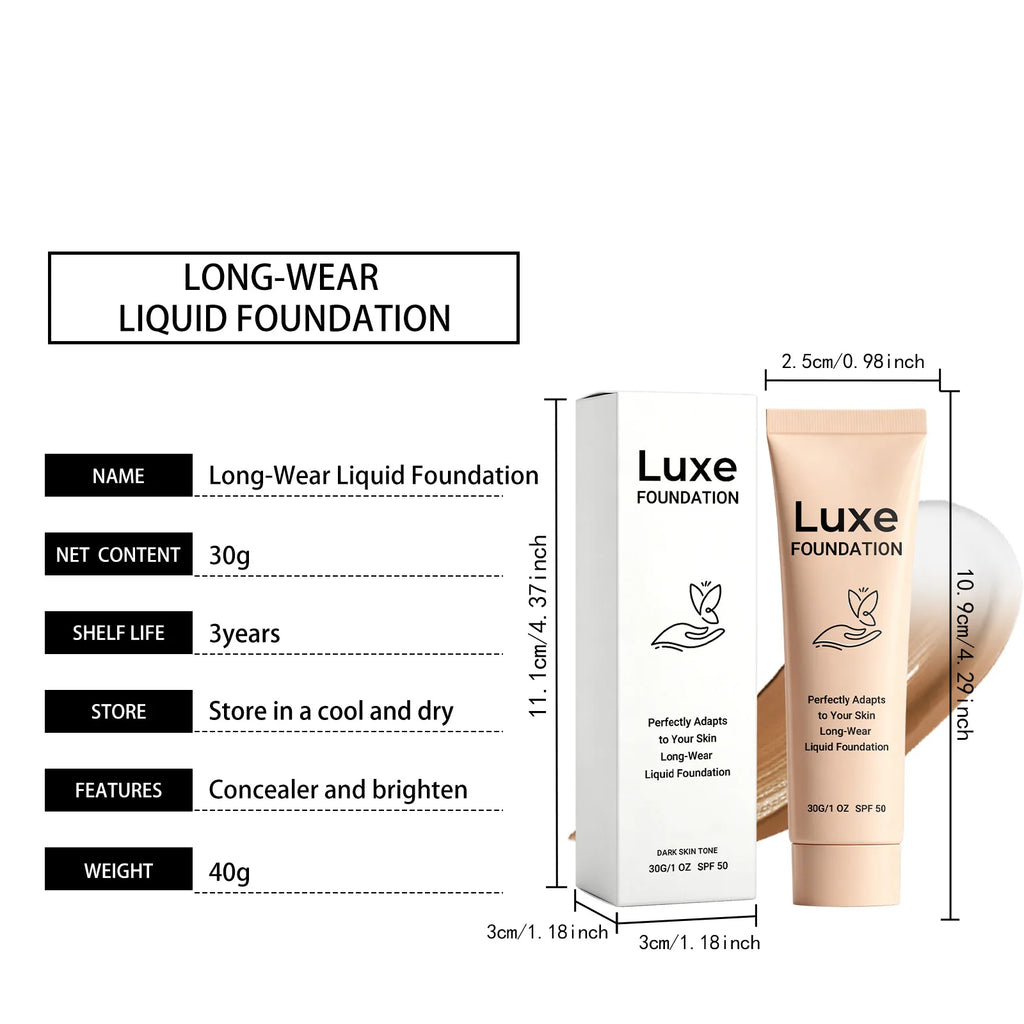 Fond de teint adaptable à la luminosité (protection UV SPF50)