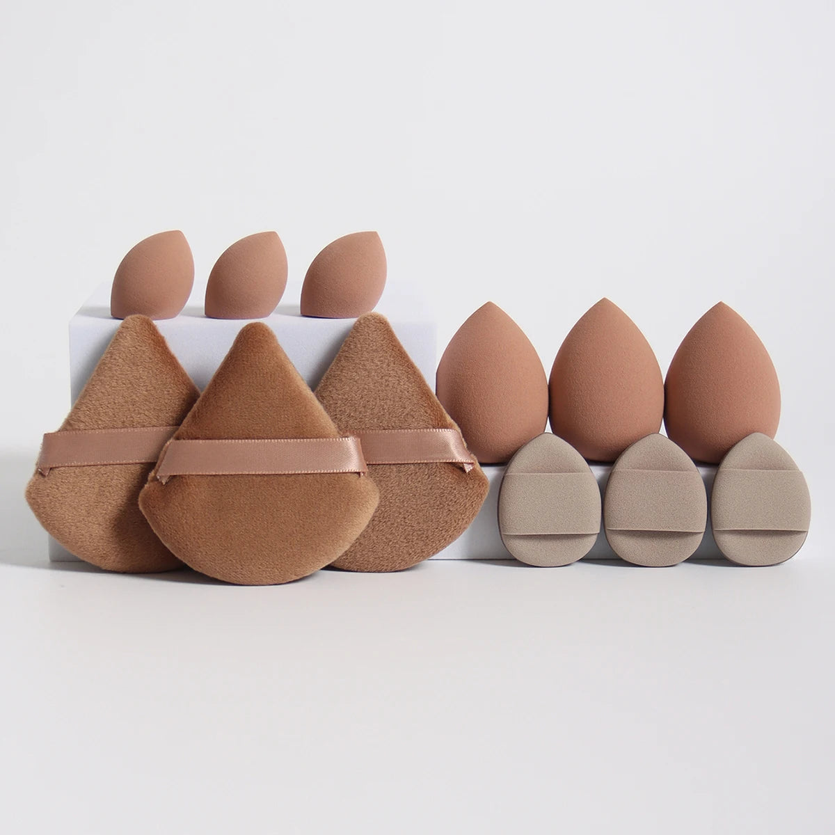 Set de 12 éponges à maquillage