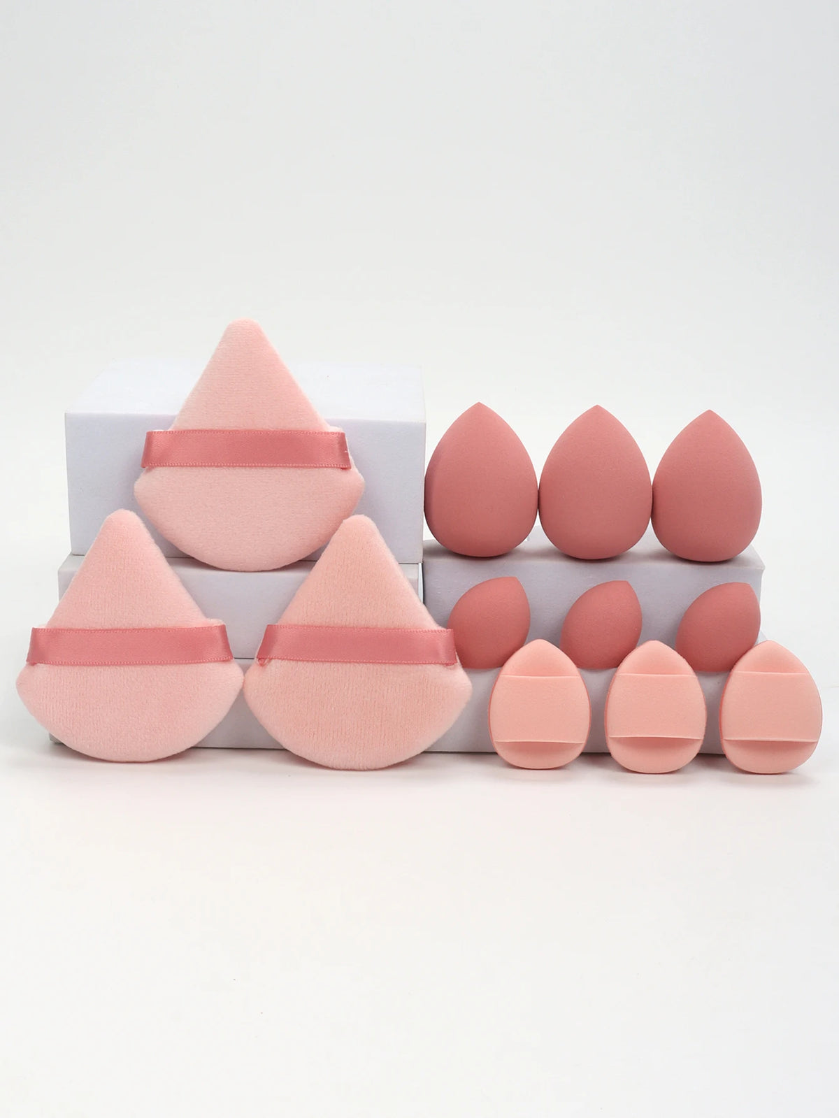 Set de 12 éponges à maquillage