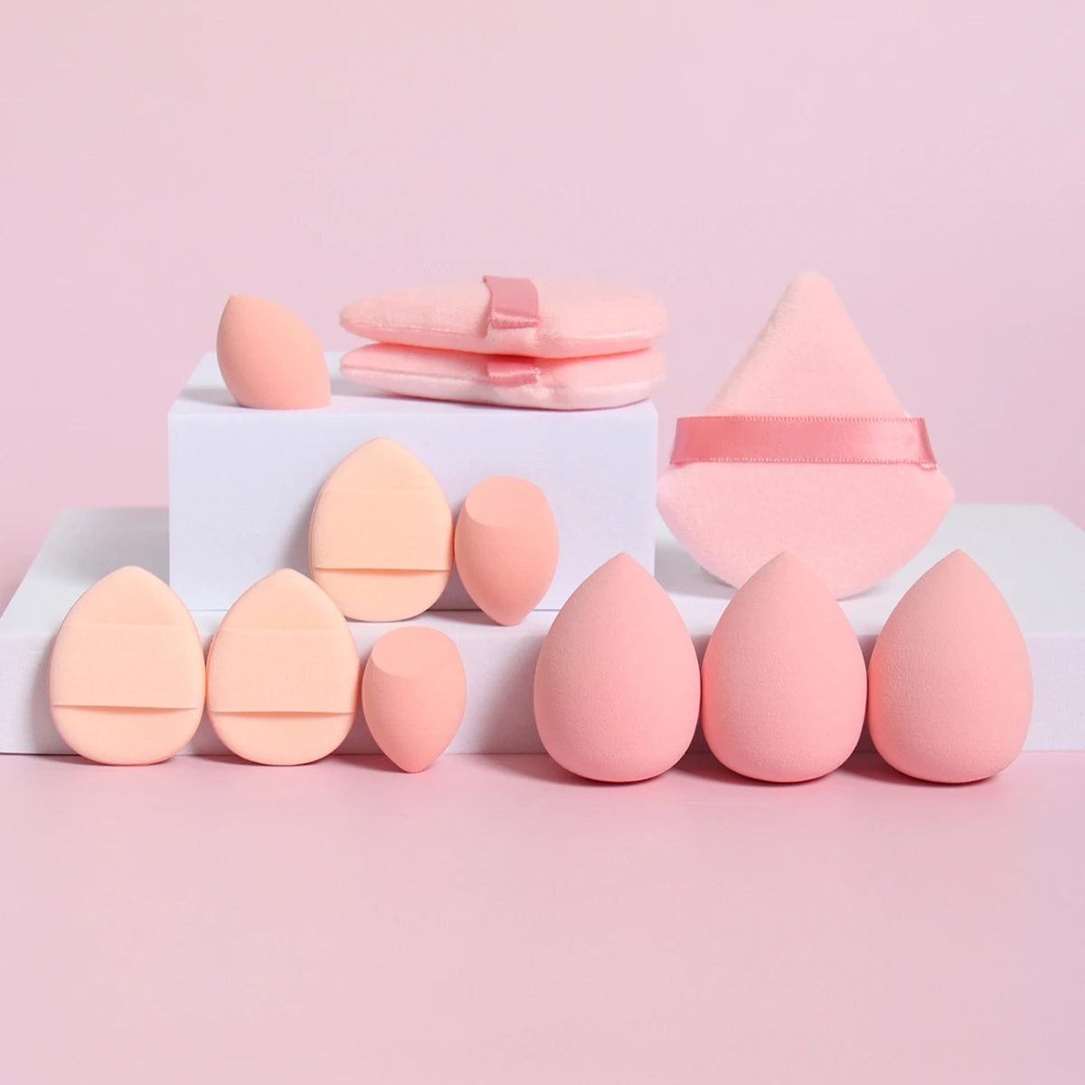 Set de 12 éponges à maquillage