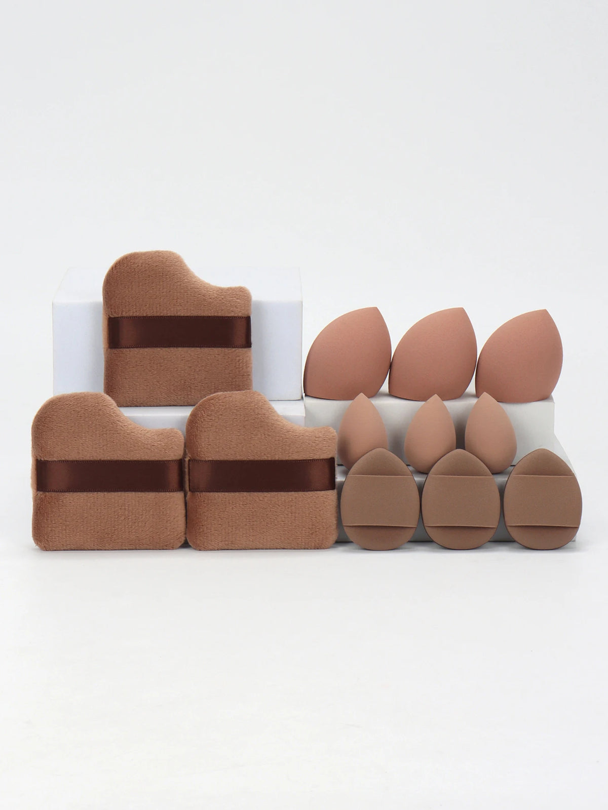 Set de 12 éponges à maquillage