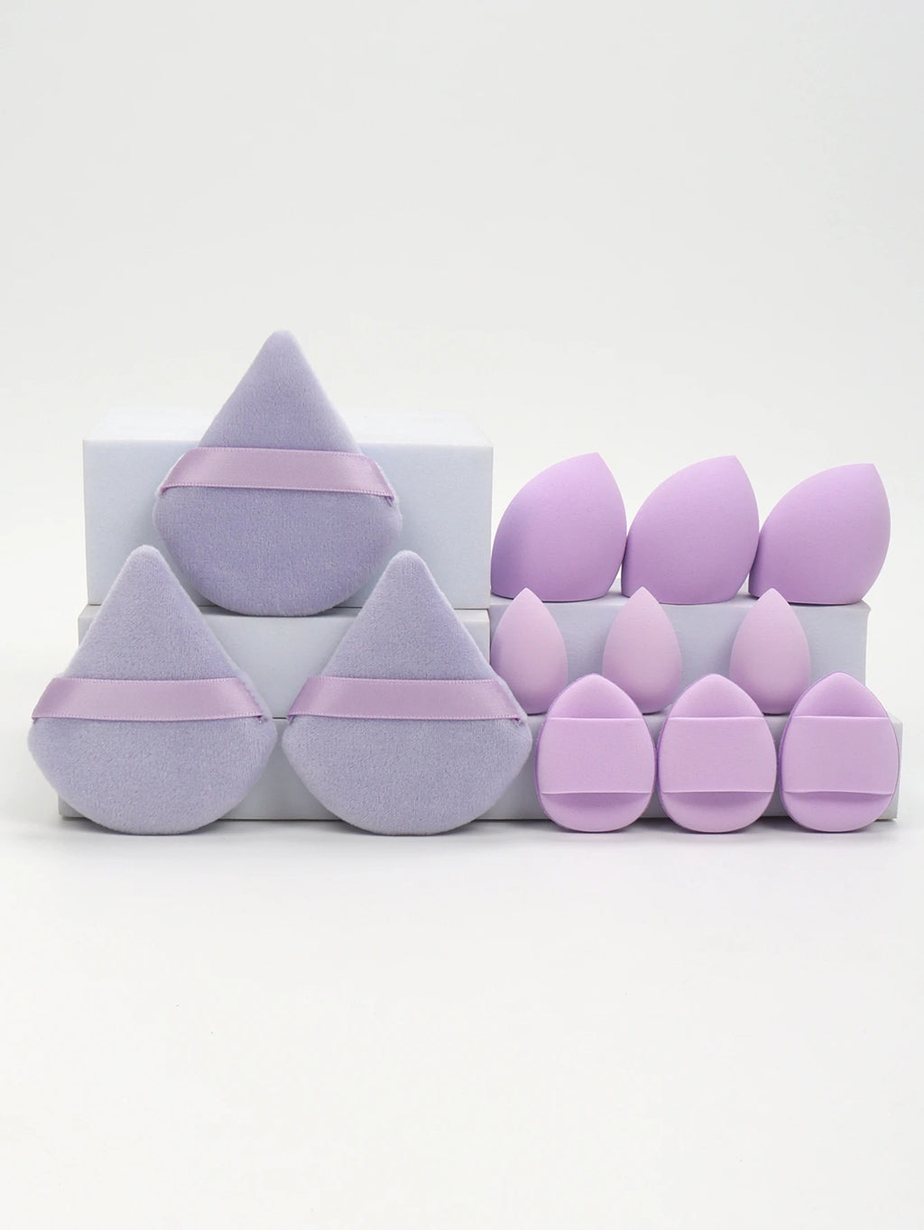 Set de 12 éponges à maquillage