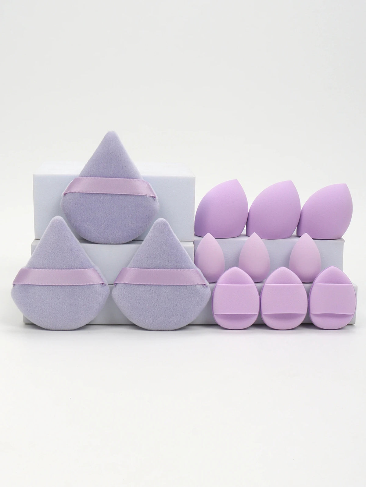 Set de 12 éponges à maquillage